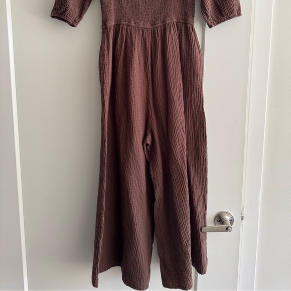 Petal + Pup Brown Jumpsuit - Picture 2 of 3